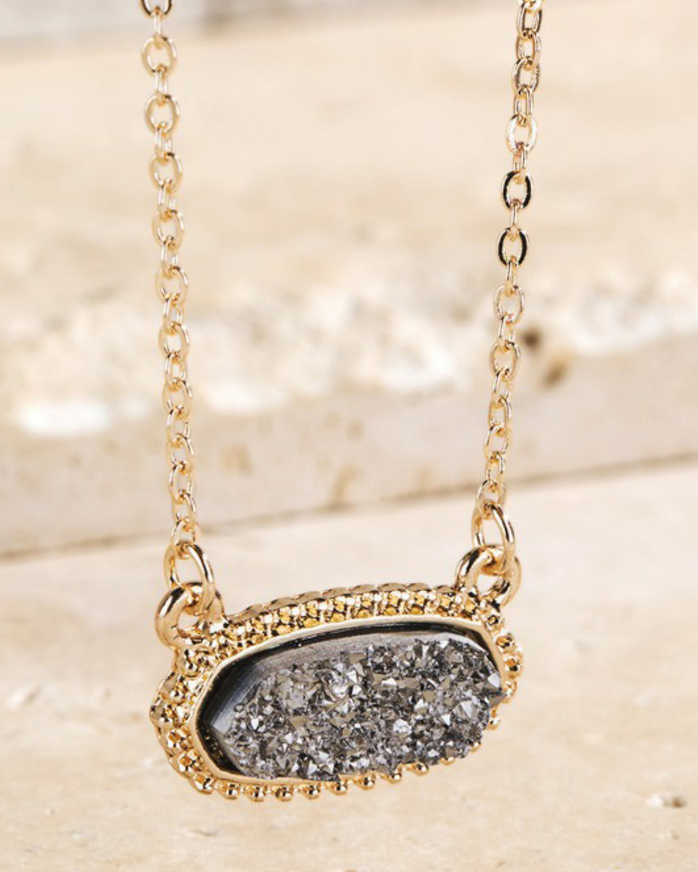 Drusy About You Necklace