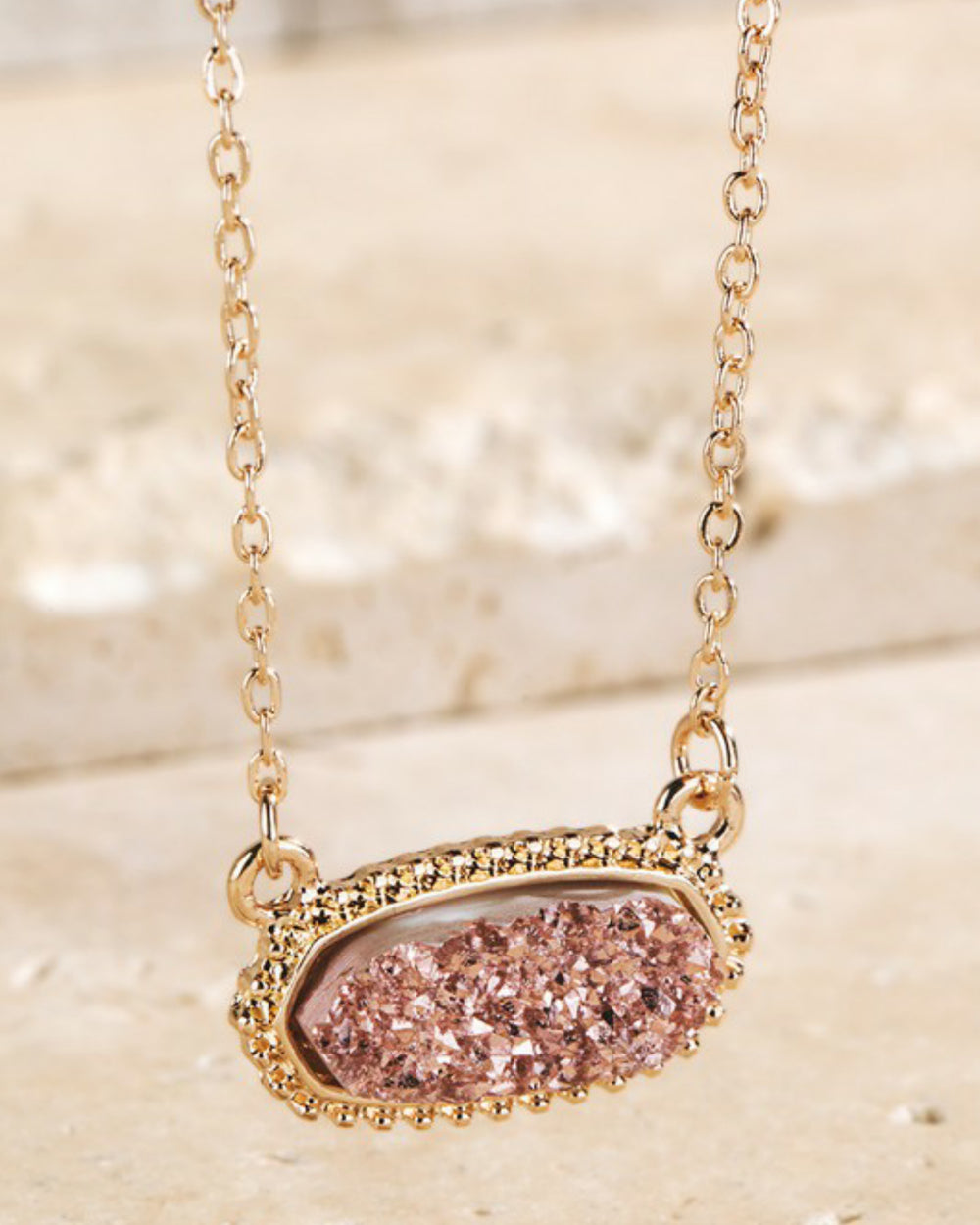 Drusy About You Necklace
