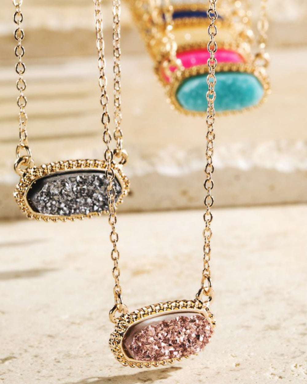 Drusy About You Necklace