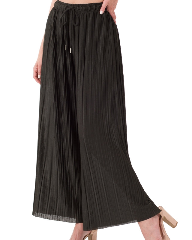 Brunch Date Woven Wide Leg Pant