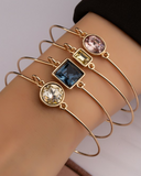 Jeweled Quartet Bangles