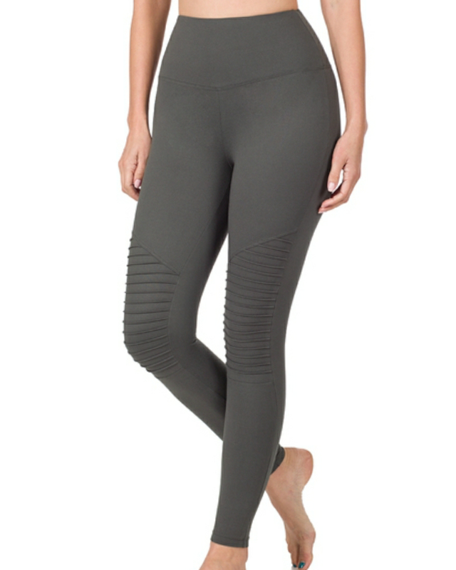 Wide Band Motto Buttery Soft Leggings