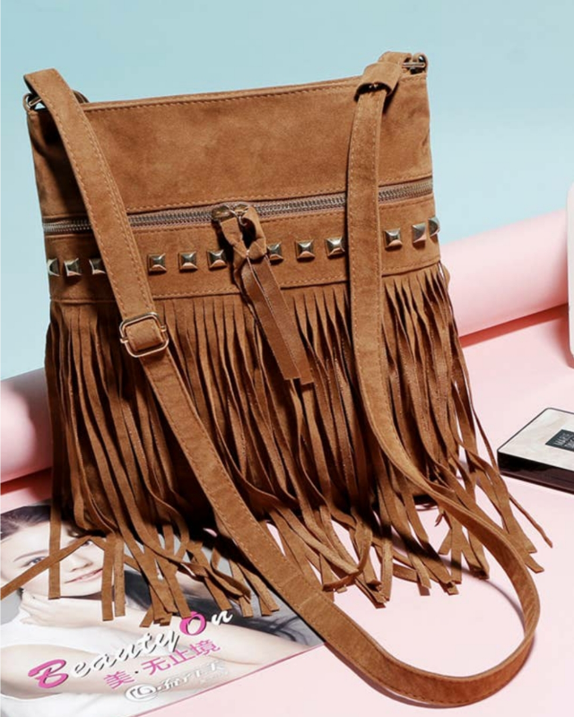 Desert Dreamer Fringe Crossbody Bag