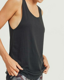 Open Back Longline Tank Top