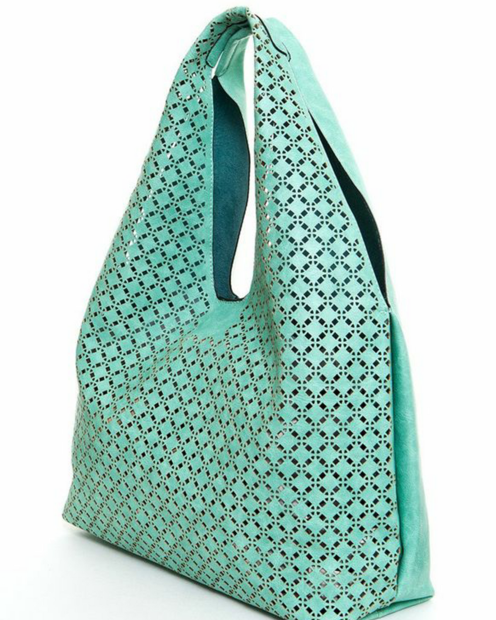 The Ana Laser Cut Shoulder Hobo