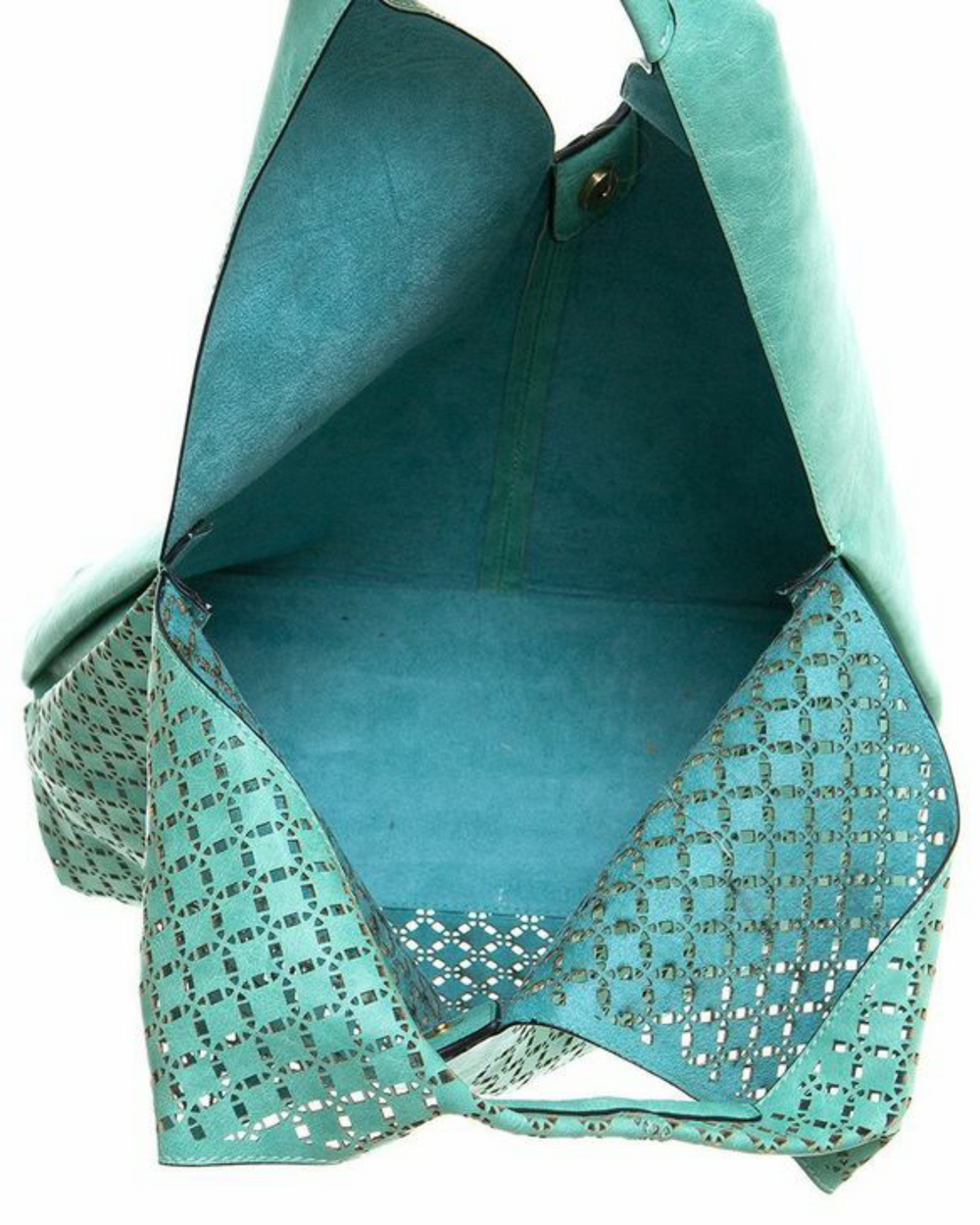 The Ana Laser Cut Shoulder Hobo