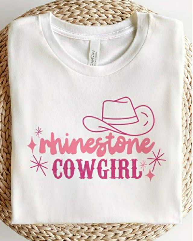 Rhinestone Cowgirl Graphic Tee