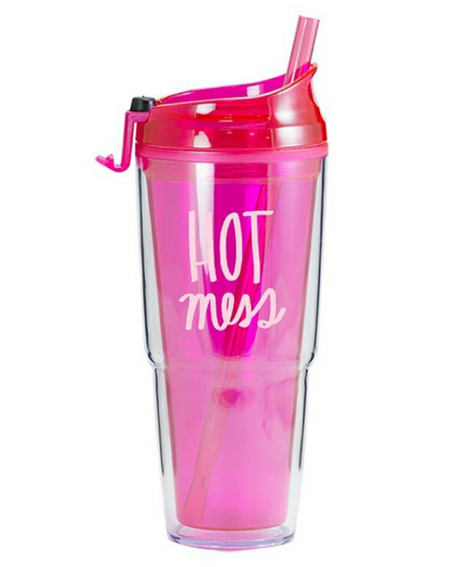 Hot Mess Pink Tumbler