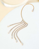 Rodeo Diva Rhinestone Fringe Earring